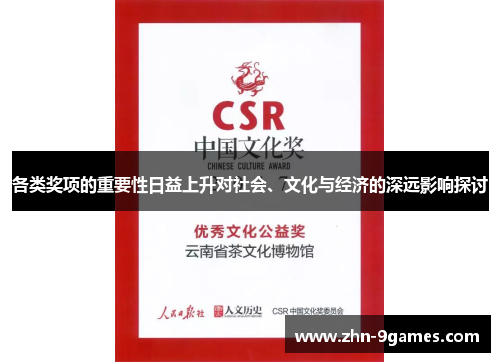 各类奖项的重要性日益上升对社会、文化与经济的深远影响探讨